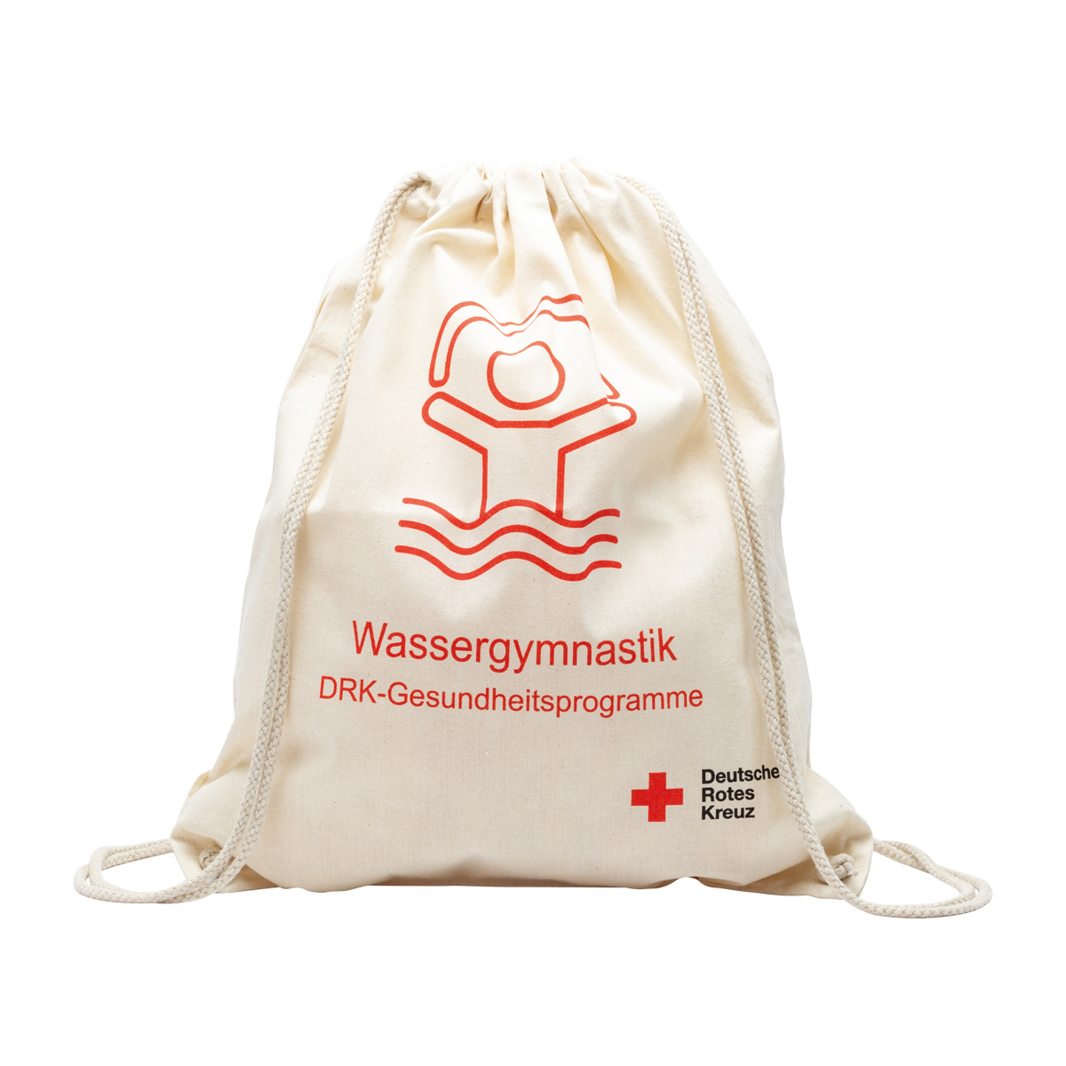 Baumwollrucksack DRK-Gesundheitsprogramme mit VE = 10 Stück