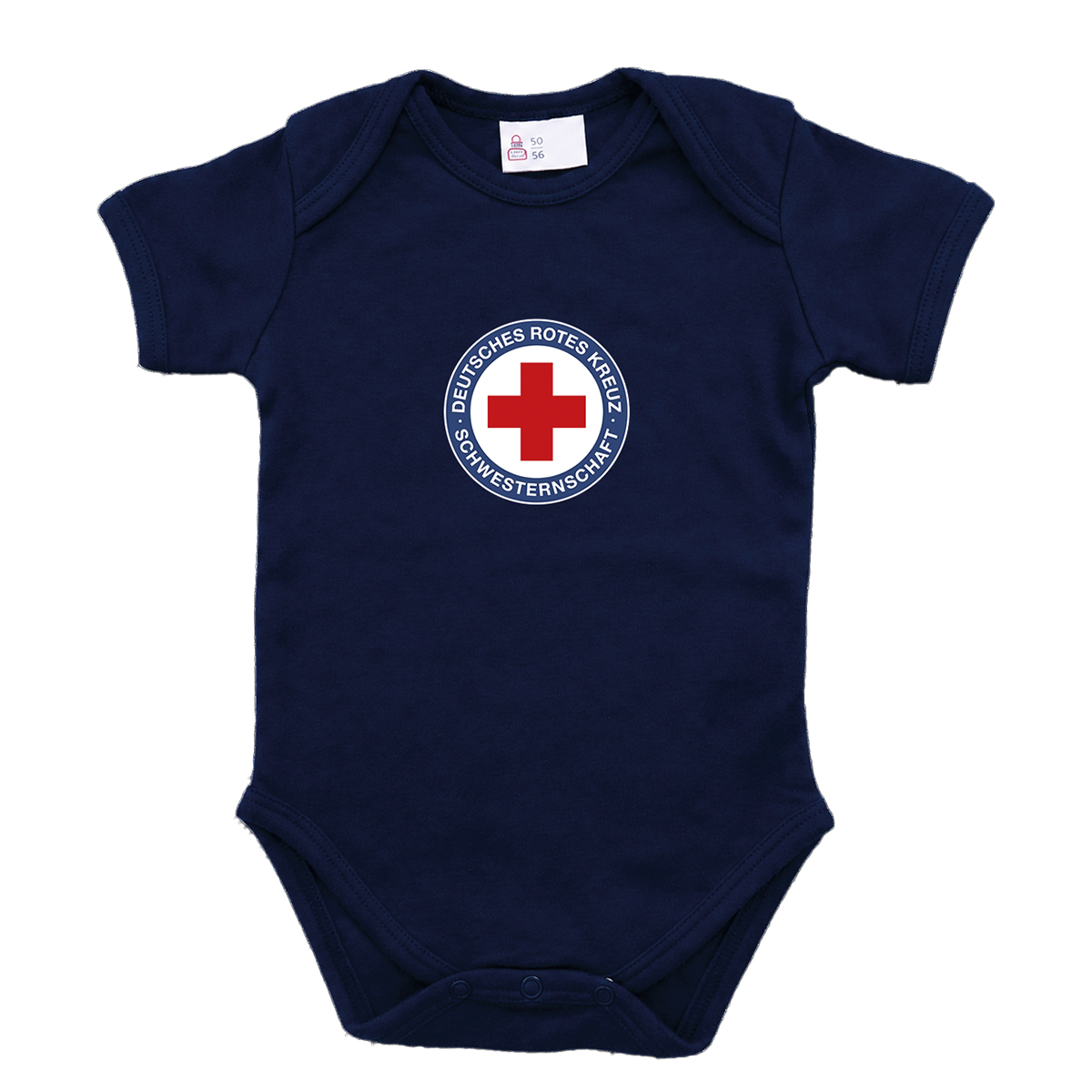 Baby-Body, Marineblau, Rotes Kreuz Logo, Kreuzsymbol, Babykleidung