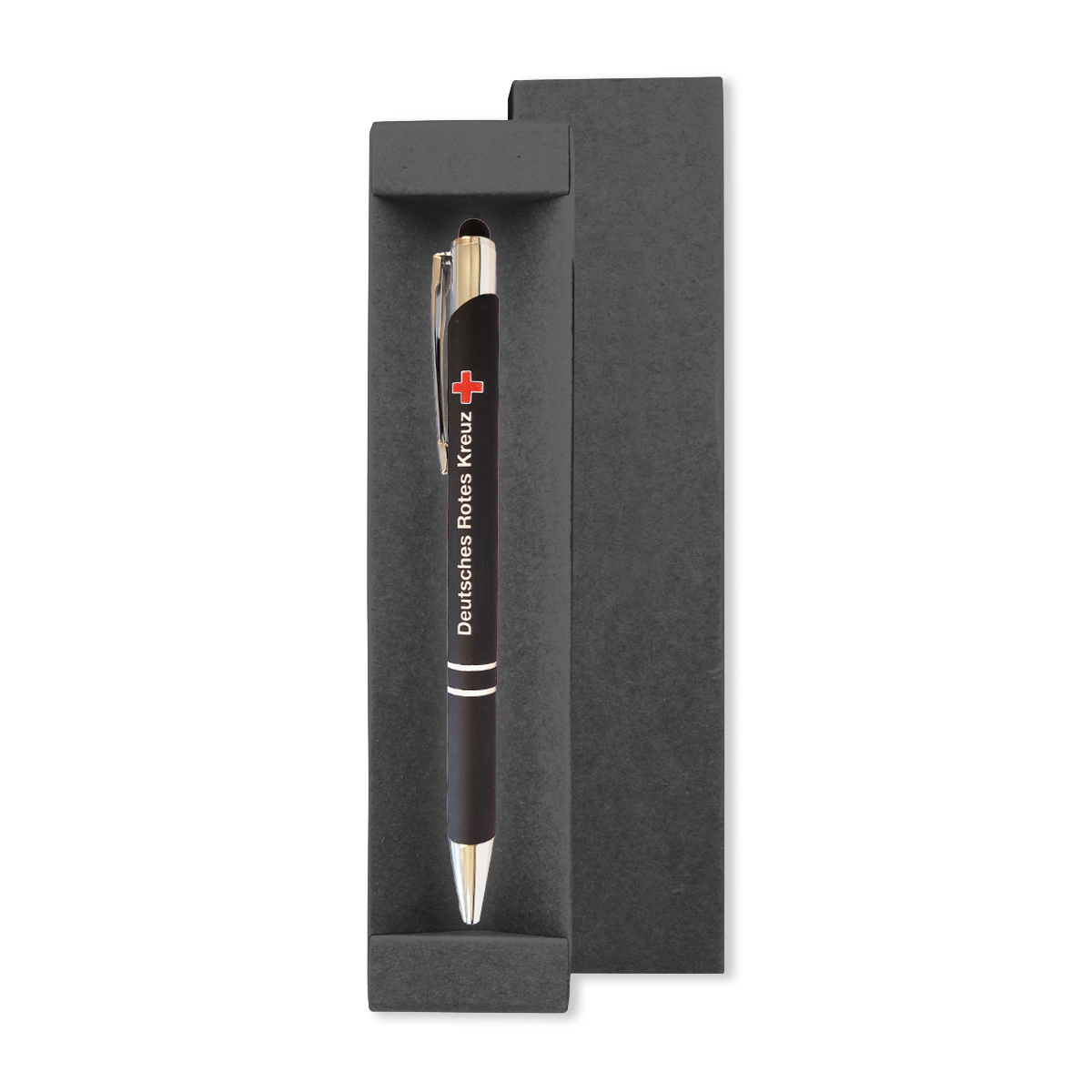 Kugelschreiber mit Touchpen-Funktion im Etui Kugelschreiber mit Touchpen-Funktion im Etui