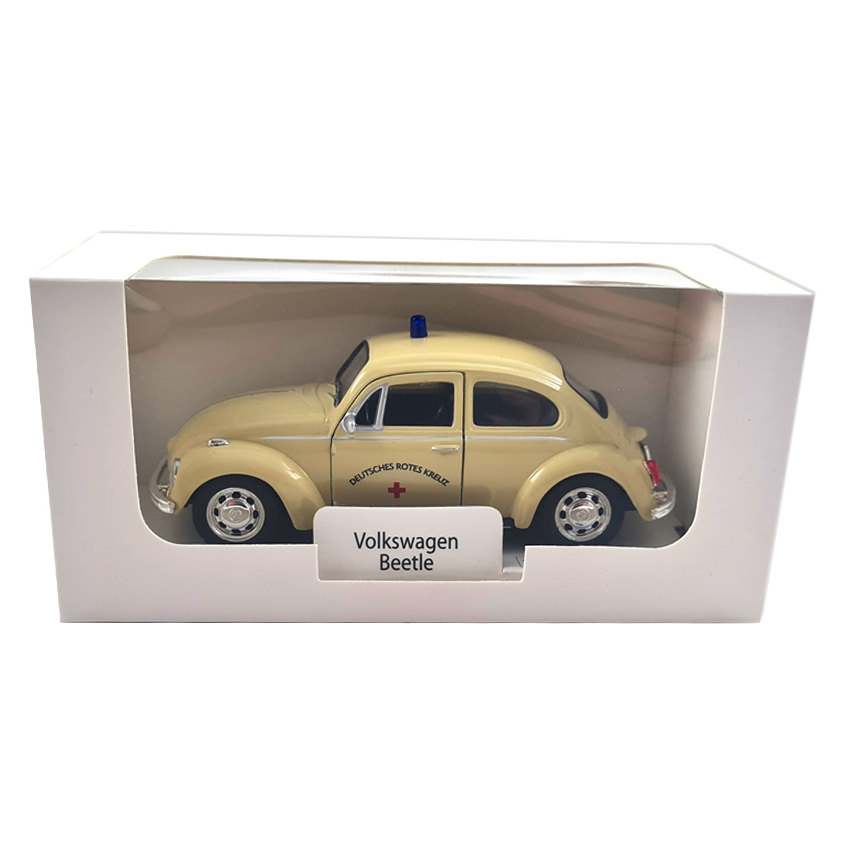 VW Käfer mit DRK-Logo