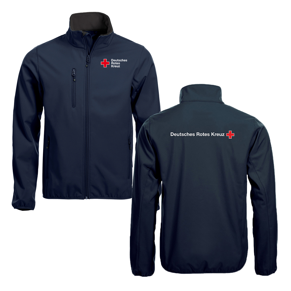 Softshelljacke Basic, mit Zusatzzeile hinten