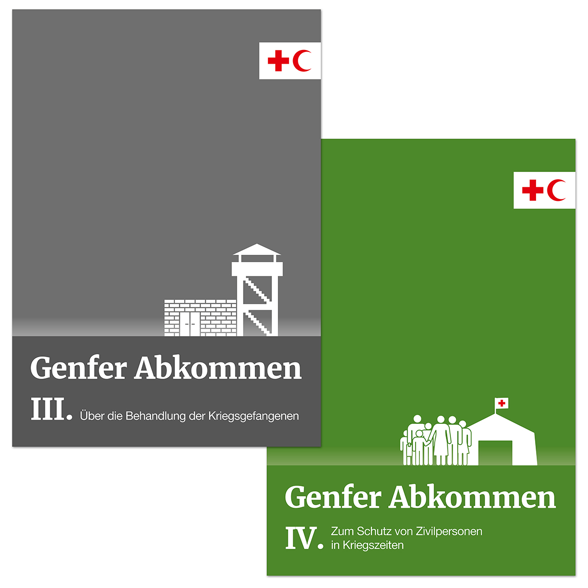 Plakatset Genfer Abkommen mit VE = 4 Stück