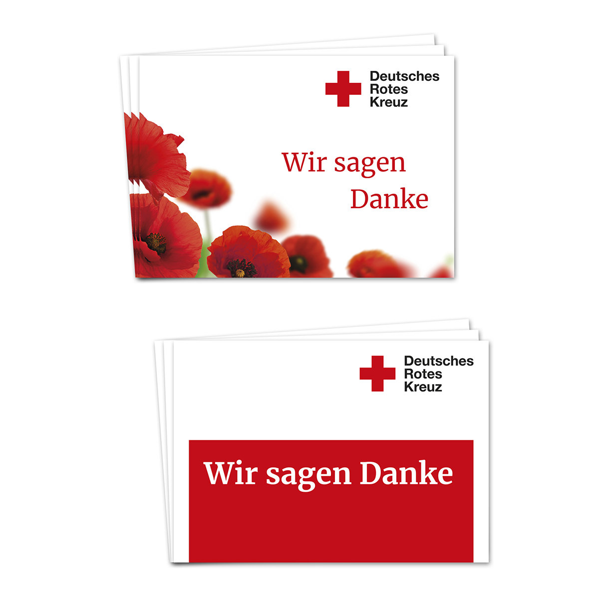 Kartenset Wir sagen Danke mit VE = 20 Stück