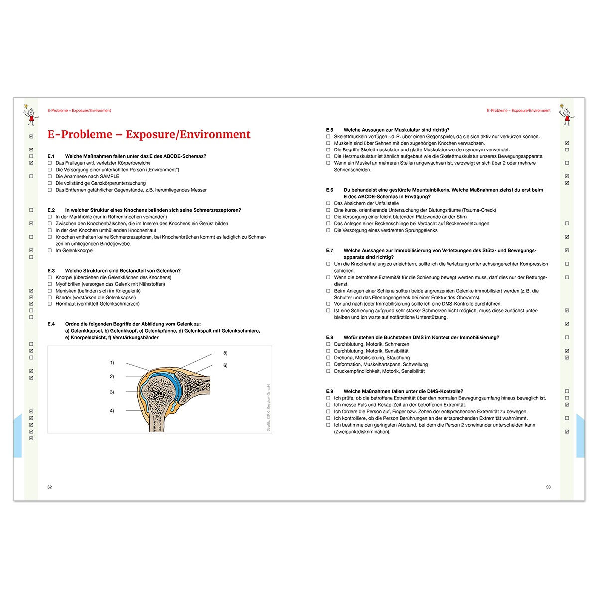 Arbeitsheft Sanitätsdienst (SANcheck) mit VE = 10 Stück