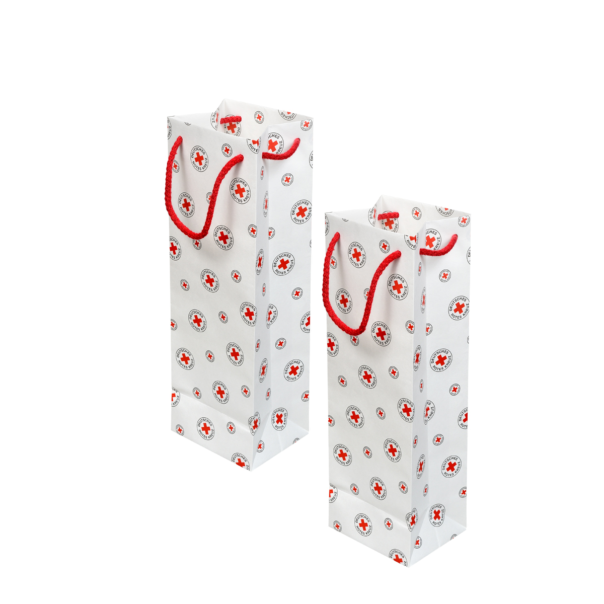 DRK-Geschenktüte für Flaschen mit VE = 10 Stück