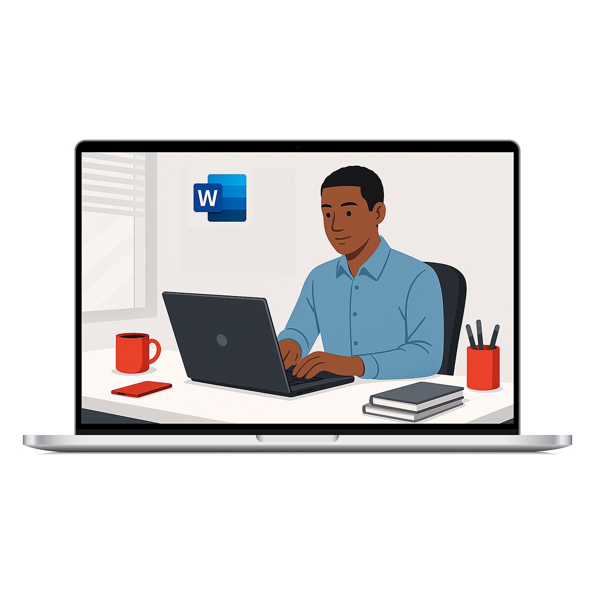 E-Learning-Modul Microsoft Word 2021, Profi Computer, Laptop, PC, Bildschirm, Überwachen