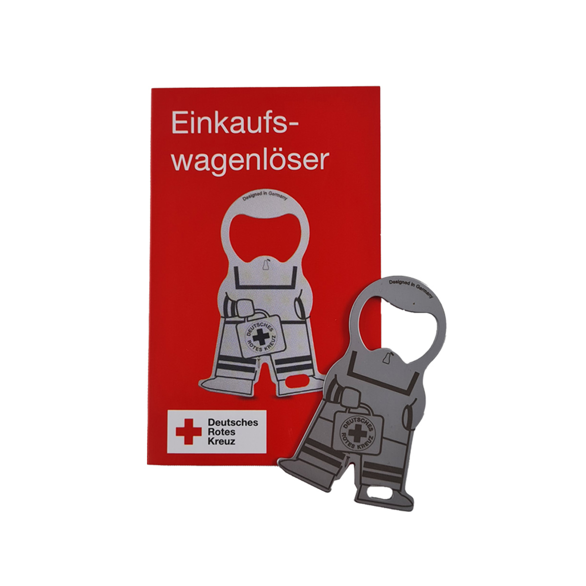 Einkaufswagenlöser mit Zusatzfunktionen, VE = 10 Stück Einkaufswagenlöser mit Zusatzfunktionen, VE = 10 Stück