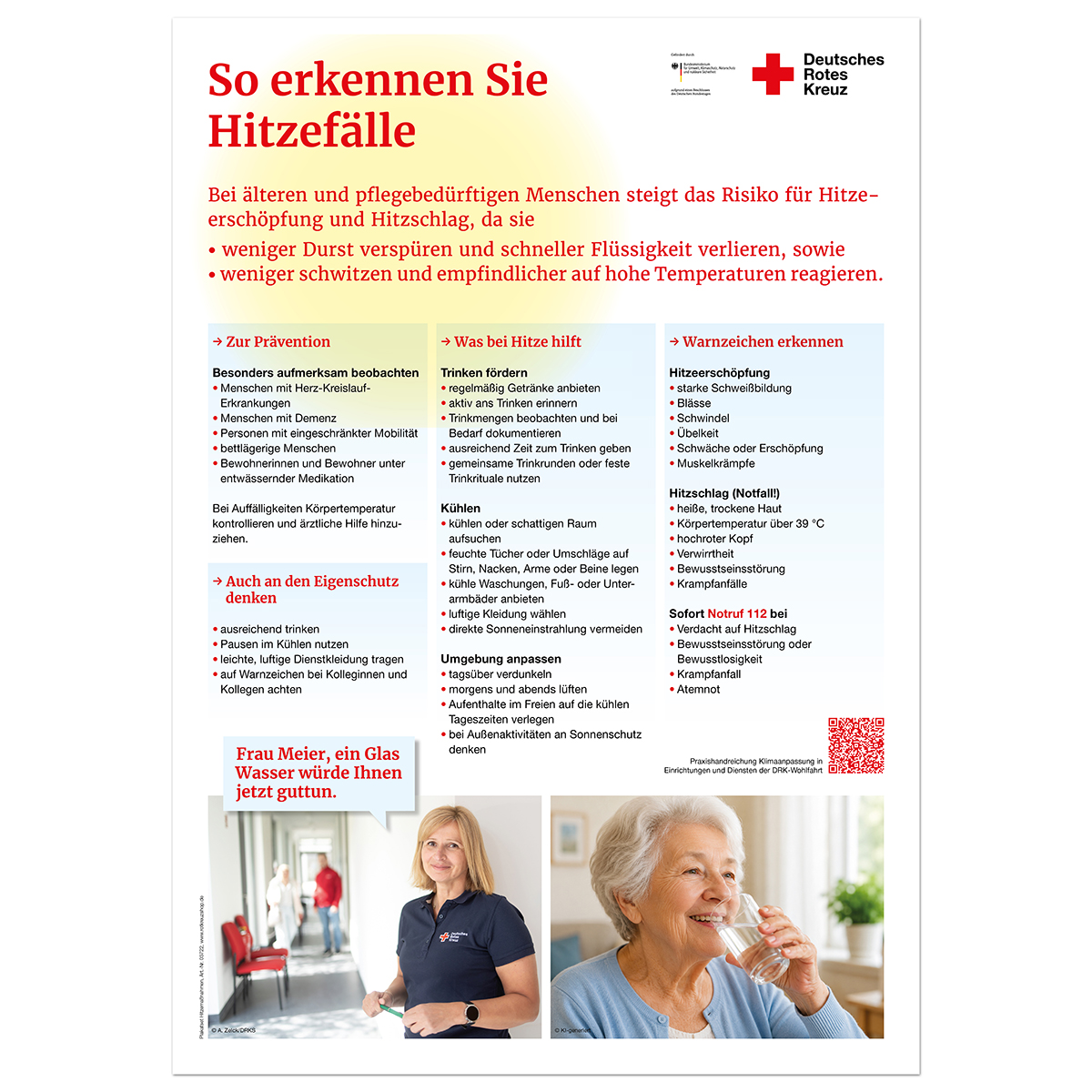 infografik, Hitzewarnung, Rotes Kreuz, Pflegehinweise, Hitzeschutz, Infografik, Hitzefalle, Rotes Kreuz, Pflegehinweise, Prävention
