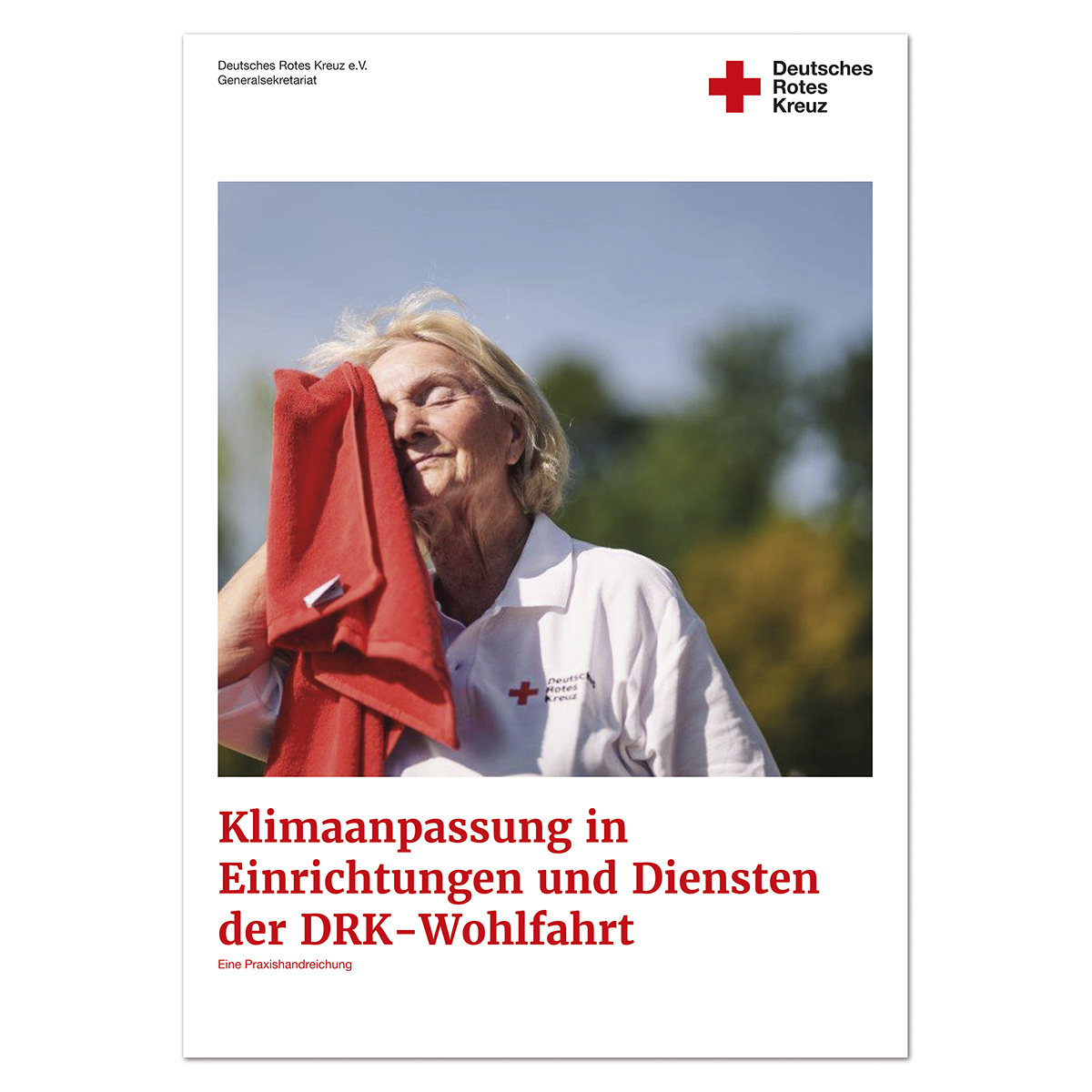 Senior, Blouse, Red blanket, Kreislogo, Rotes Kreuz