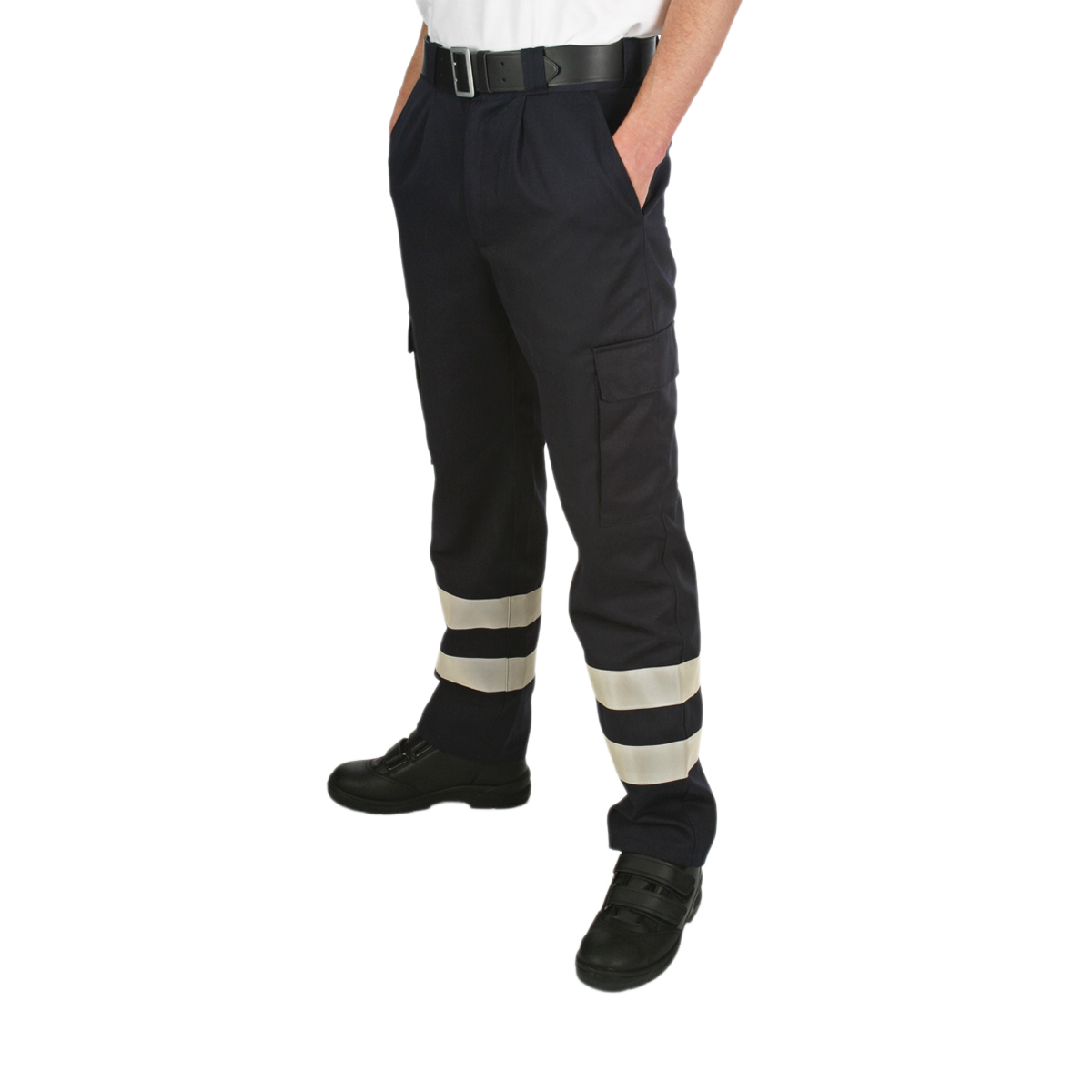 Rettungsdiensthose, Navy mit 3M Scotchlite 9920