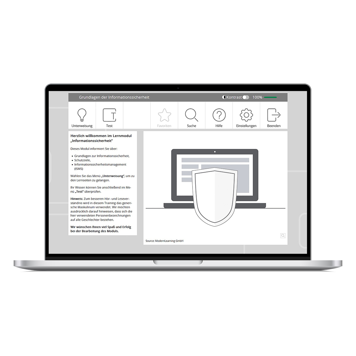 Laptop, Sicherheit, Schild, Bildschirm, Symbol