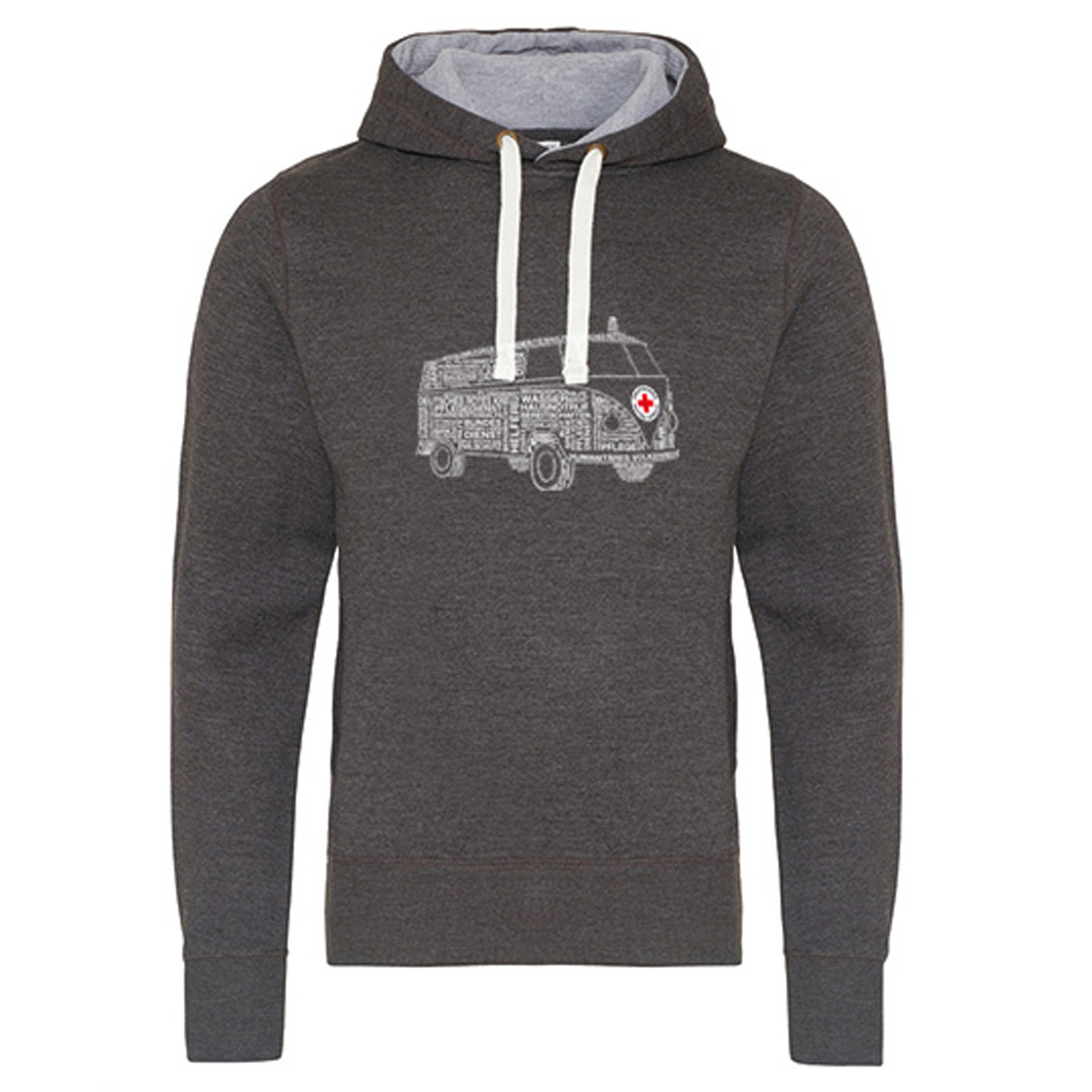 Kapuzenpullover mit Edition Rotes Kreuz