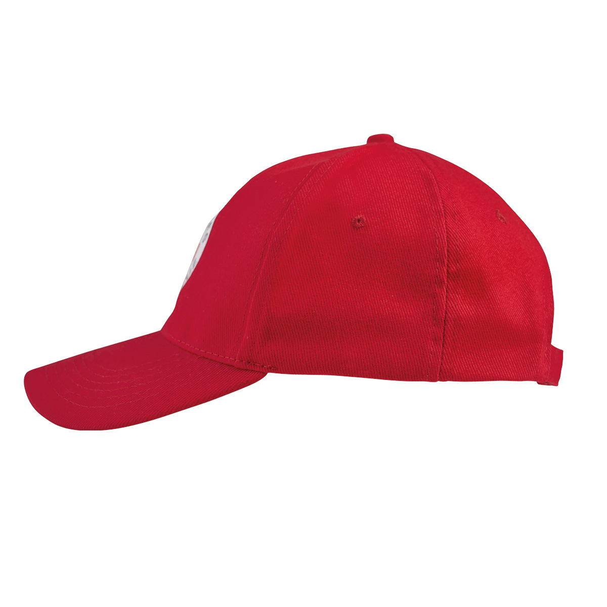 Cap, rot, mit Druck DRK-Rundlogo