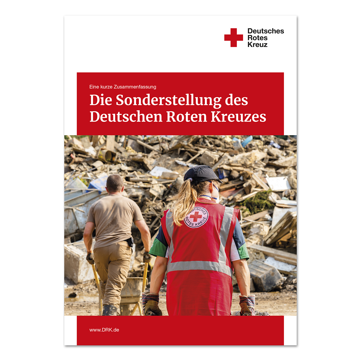 Broschüre Sonderstellung des Deutschen Roten Kreuz mit VE = 10 Stück