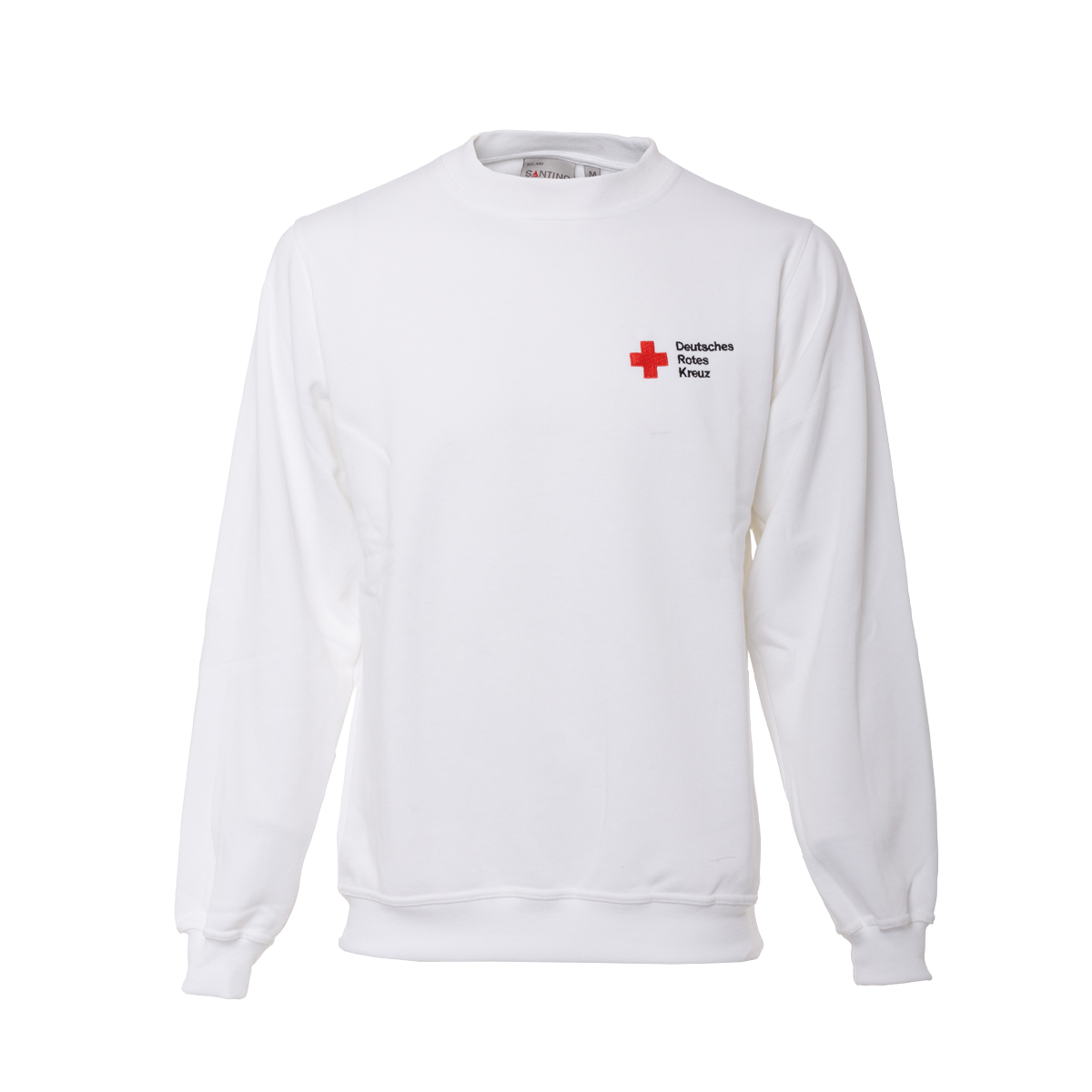 Hemd, Sweatshirt, Weiß, Rotes Kreuz, Logo