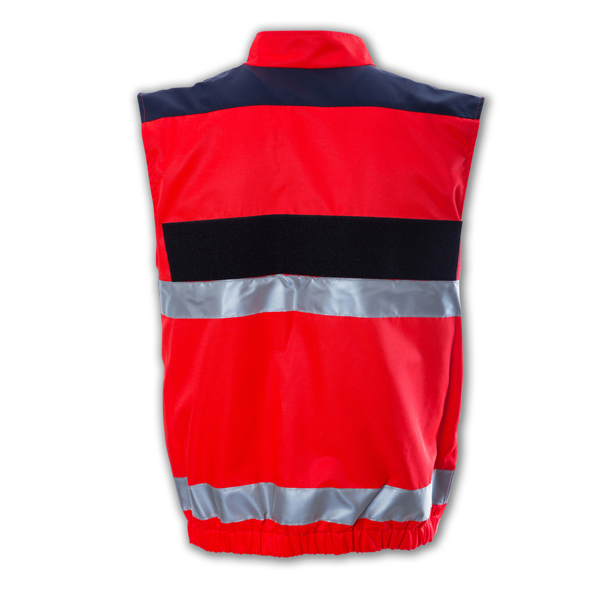 Rettungsdienstweste mit leuchtrot