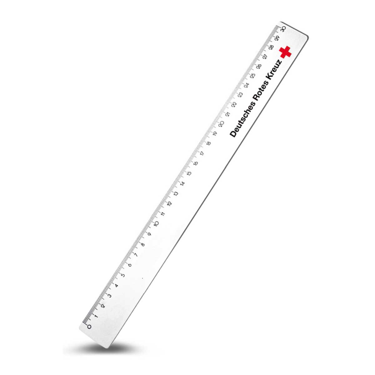 Lineal mit DRK-Langlogo, VE = 10 Stück Lineal mit DRK-Langlogo, VE = 10 Stück
