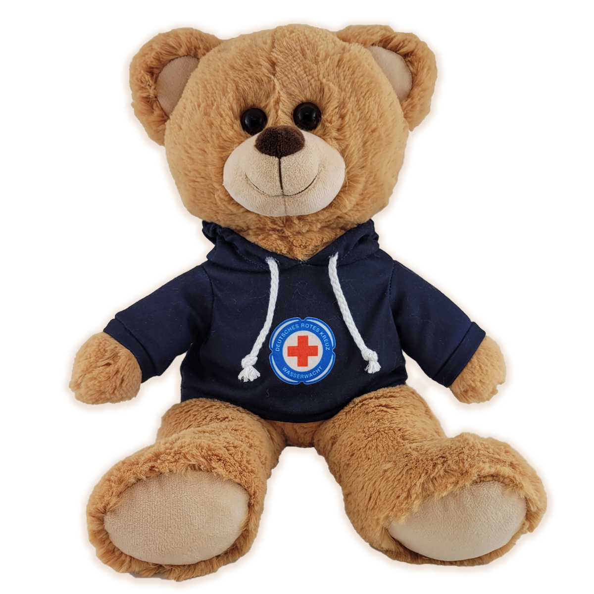 Plüschteddy mit Kapuzenpulli