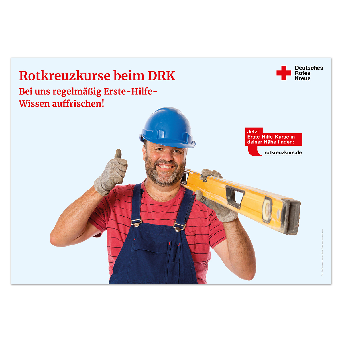 Plakatset Bewerbung Erste-Hilfe-Ausbildung mit VE = 6 Plakate