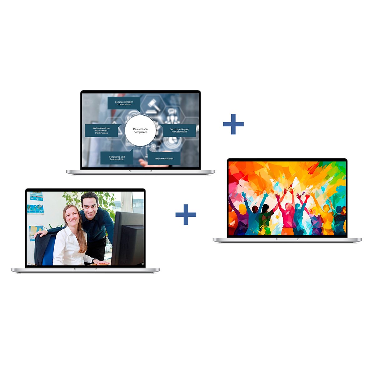 E-Learning-Set Microsoft Onboarding Computer, Laptop, Bildschirm, Computer-Hardware, Überwachen