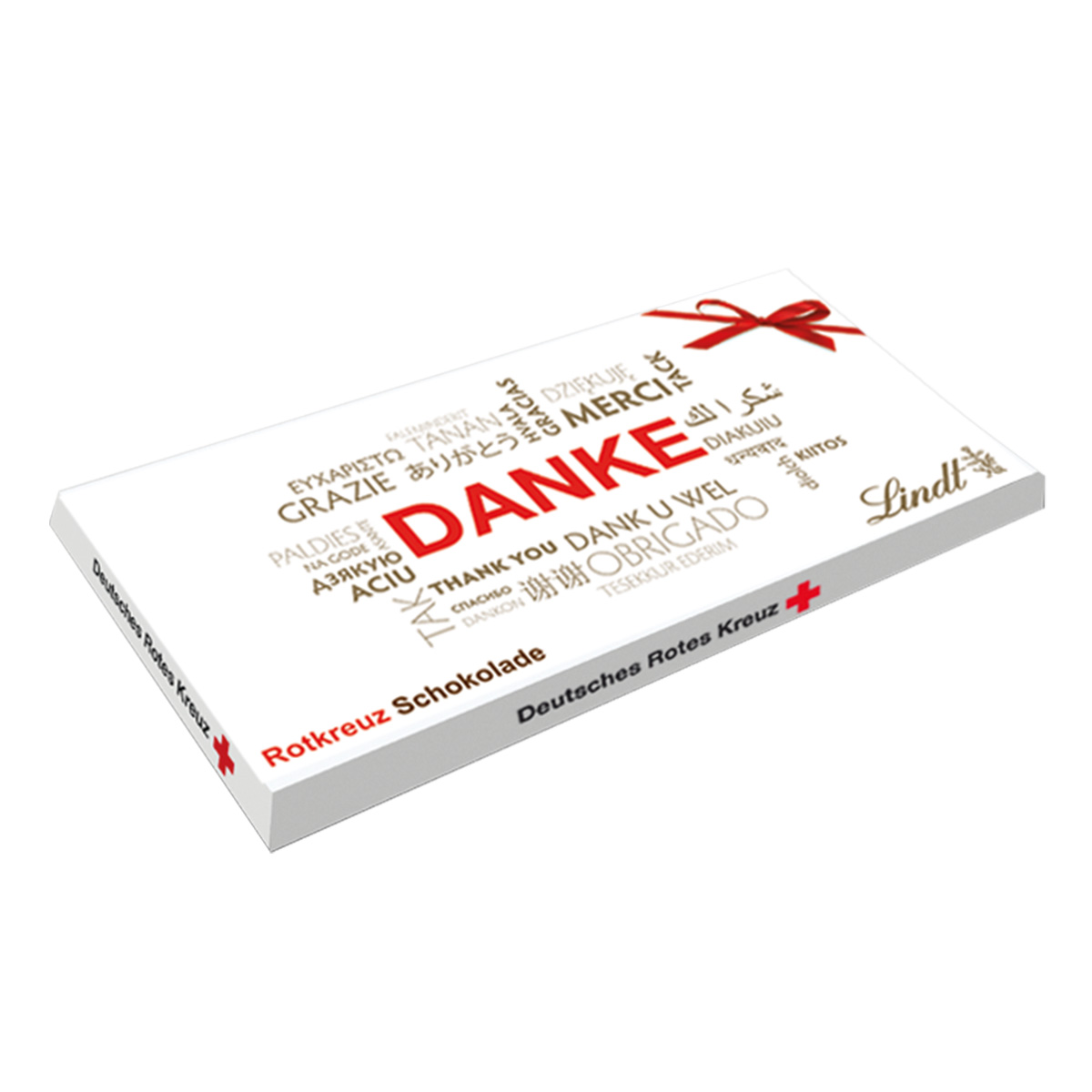 Lindt Rotkreuz-Schokolade mit VE = 10 Stück