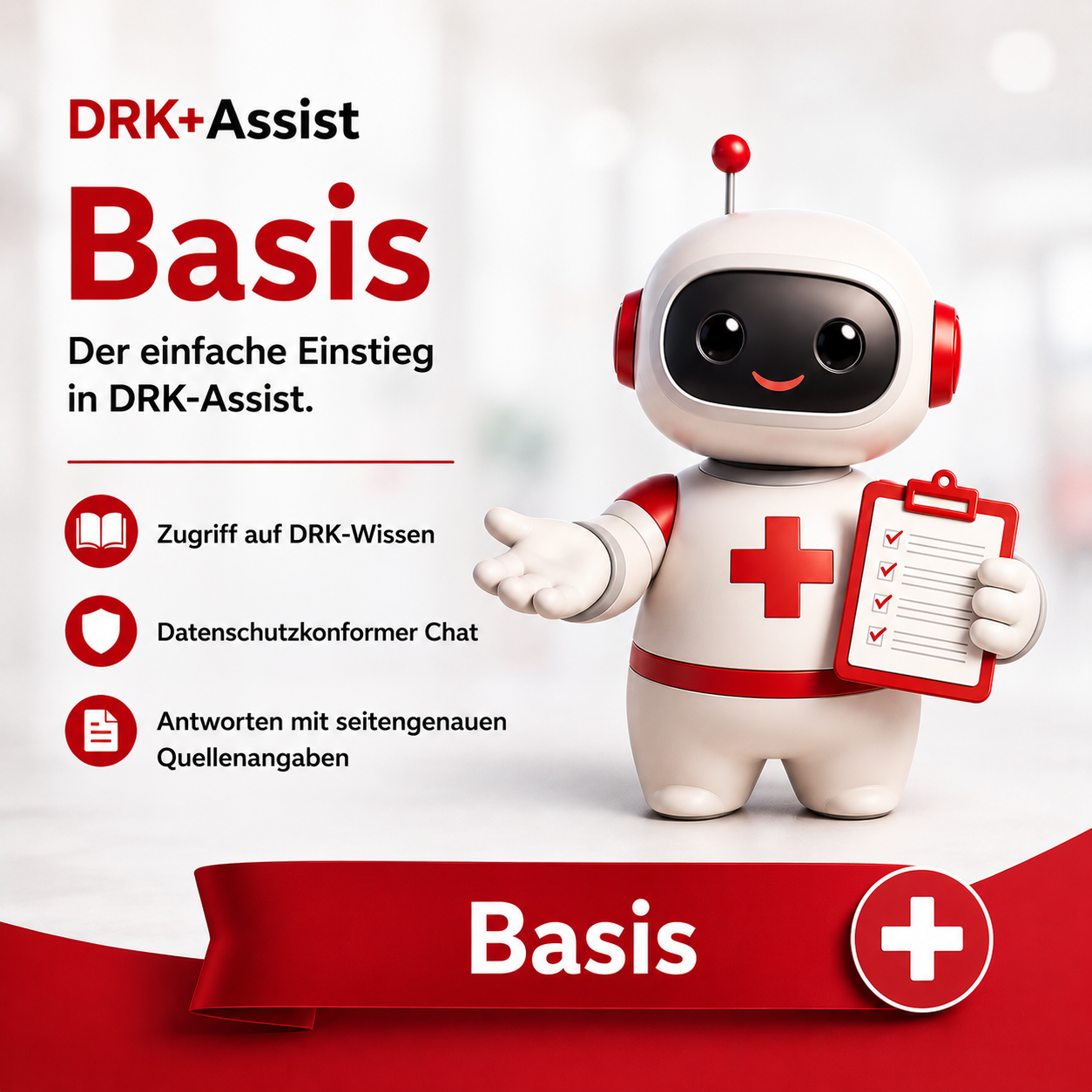 Roboter, Helfer, Medizinisch, Rot, Clipboard