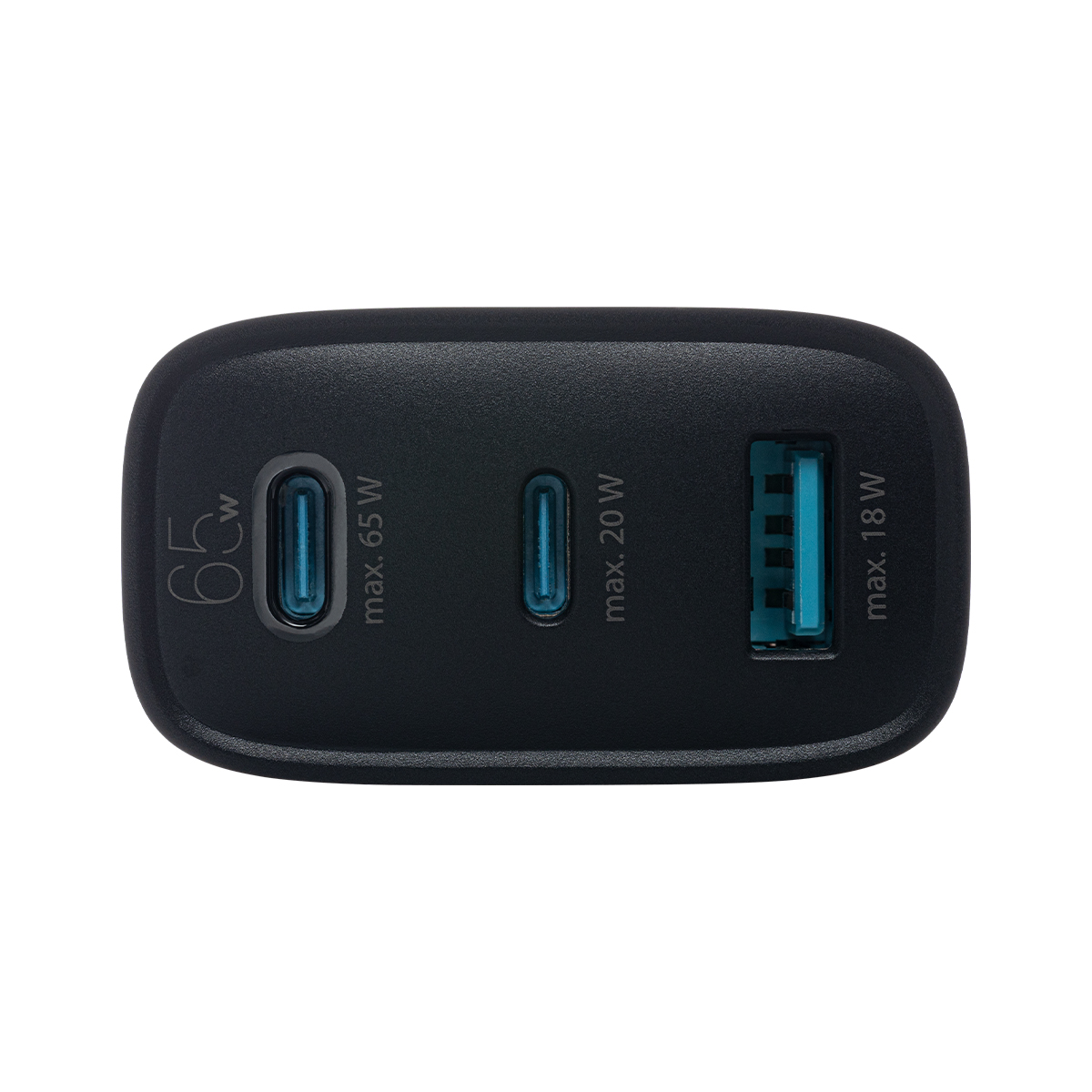 USB-C, USB-C 65W, USB-C 20W, USB-A 18W, Hub
