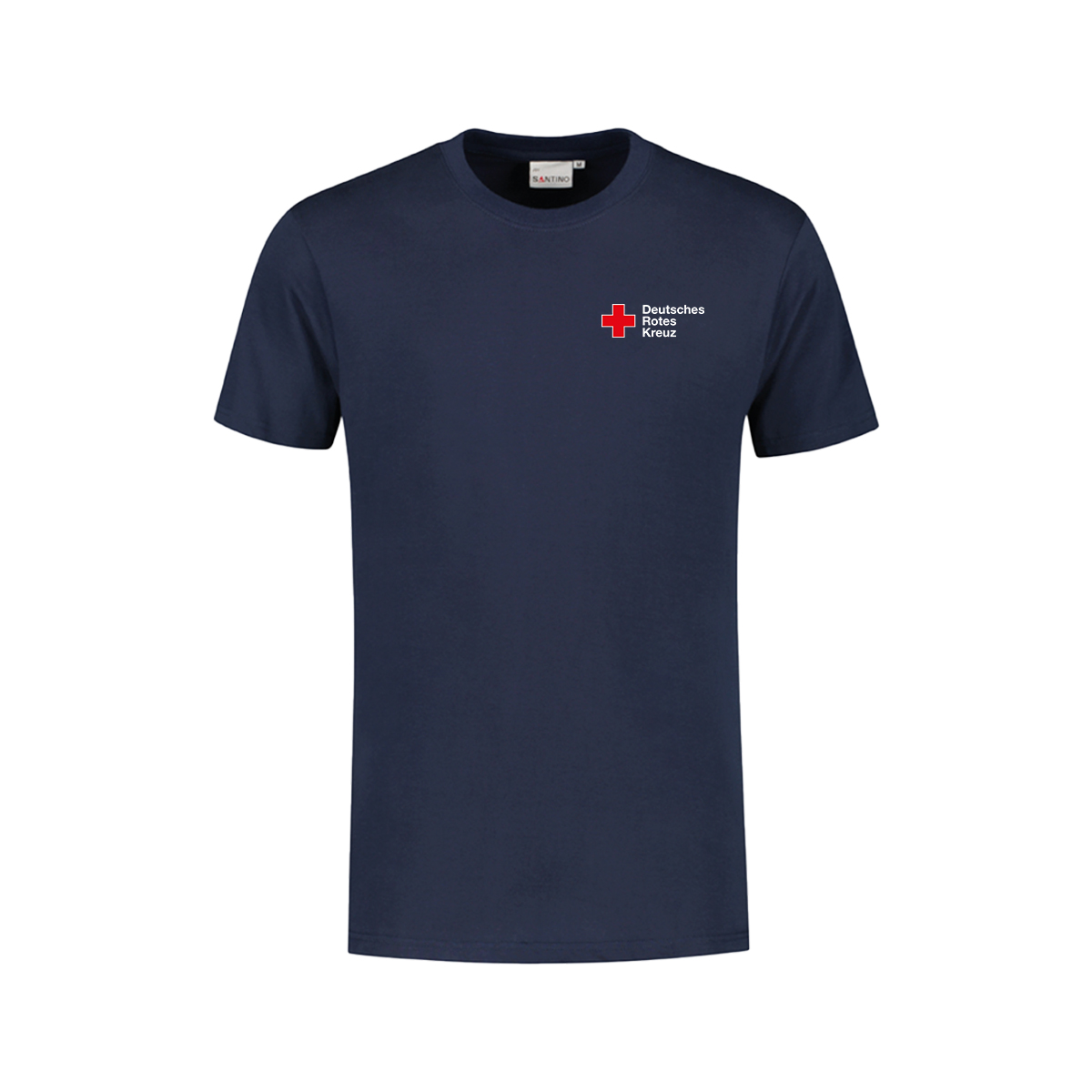 T-Shirt, Navy, Rotes Kreuz, Logo, Kurzarm