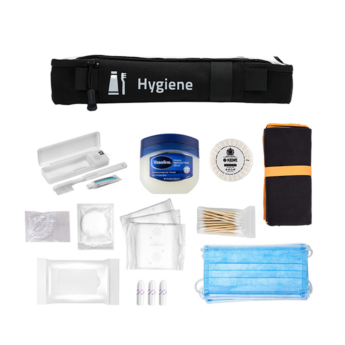 Hygiene-Set, Reise-Set, Körperpflege-Set, Toilettenkoffer, Pflege-Set