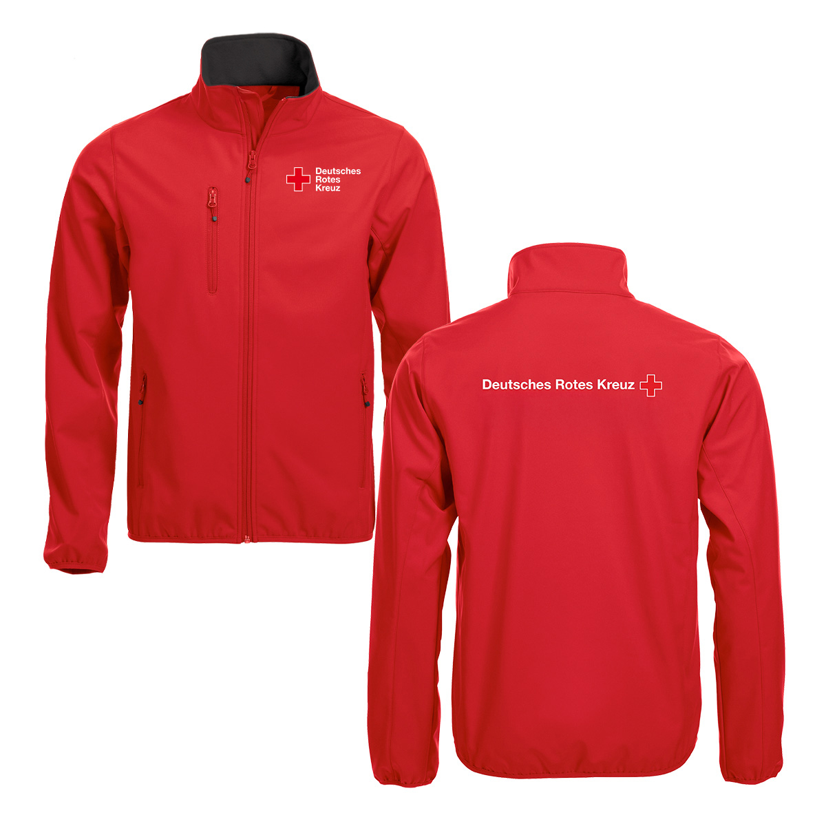 Softshelljacke Basic, mit Zusatzzeile hinten