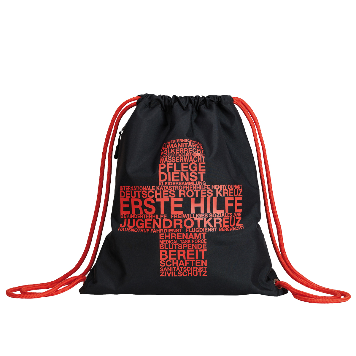 Rucksackbeutel mit Kordelzug, Edition Rotes Kreuz Rucksackbeutel mit Kordelzug, Edition Rotes Kreuz