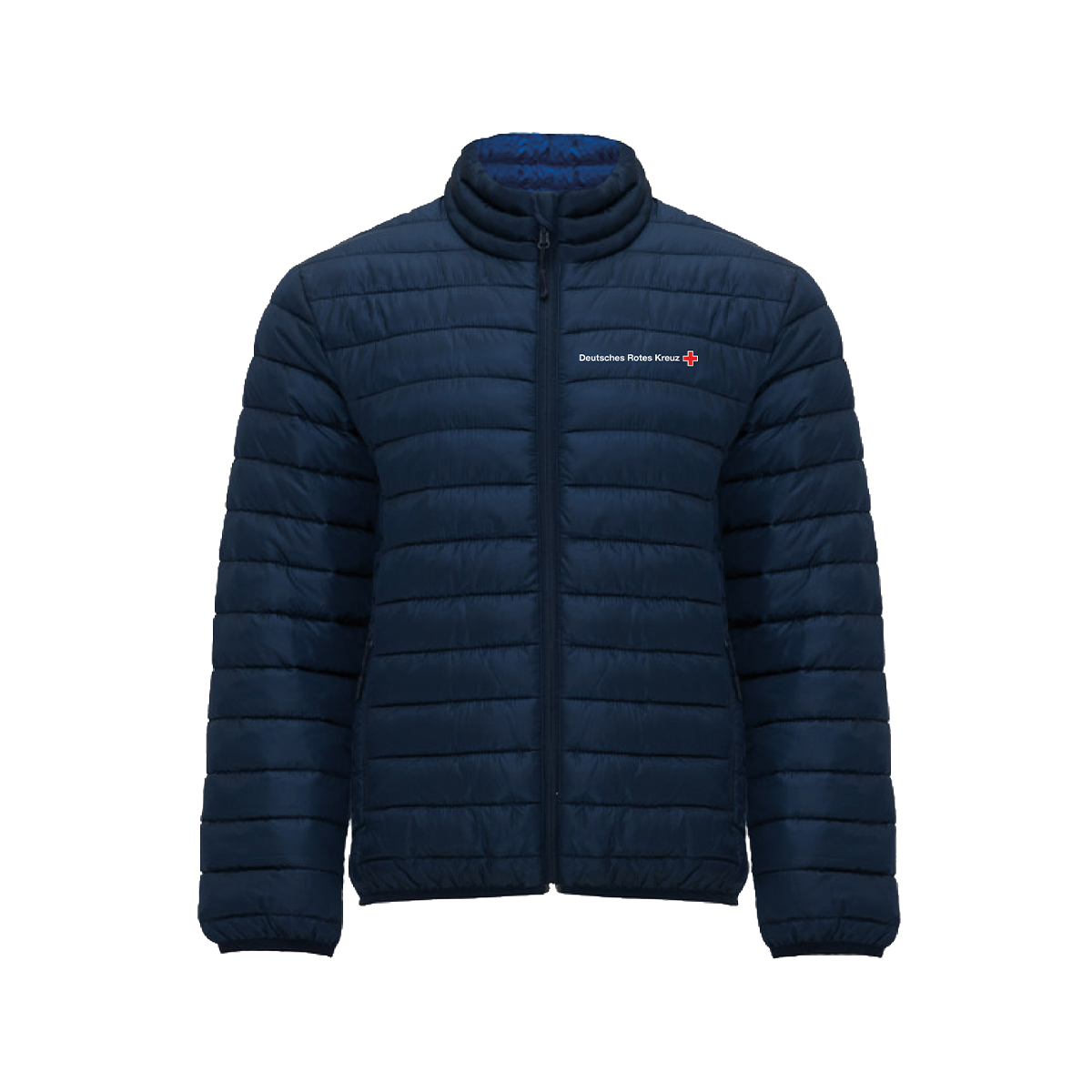Steppjacke mit Stick DRK-Langlogo