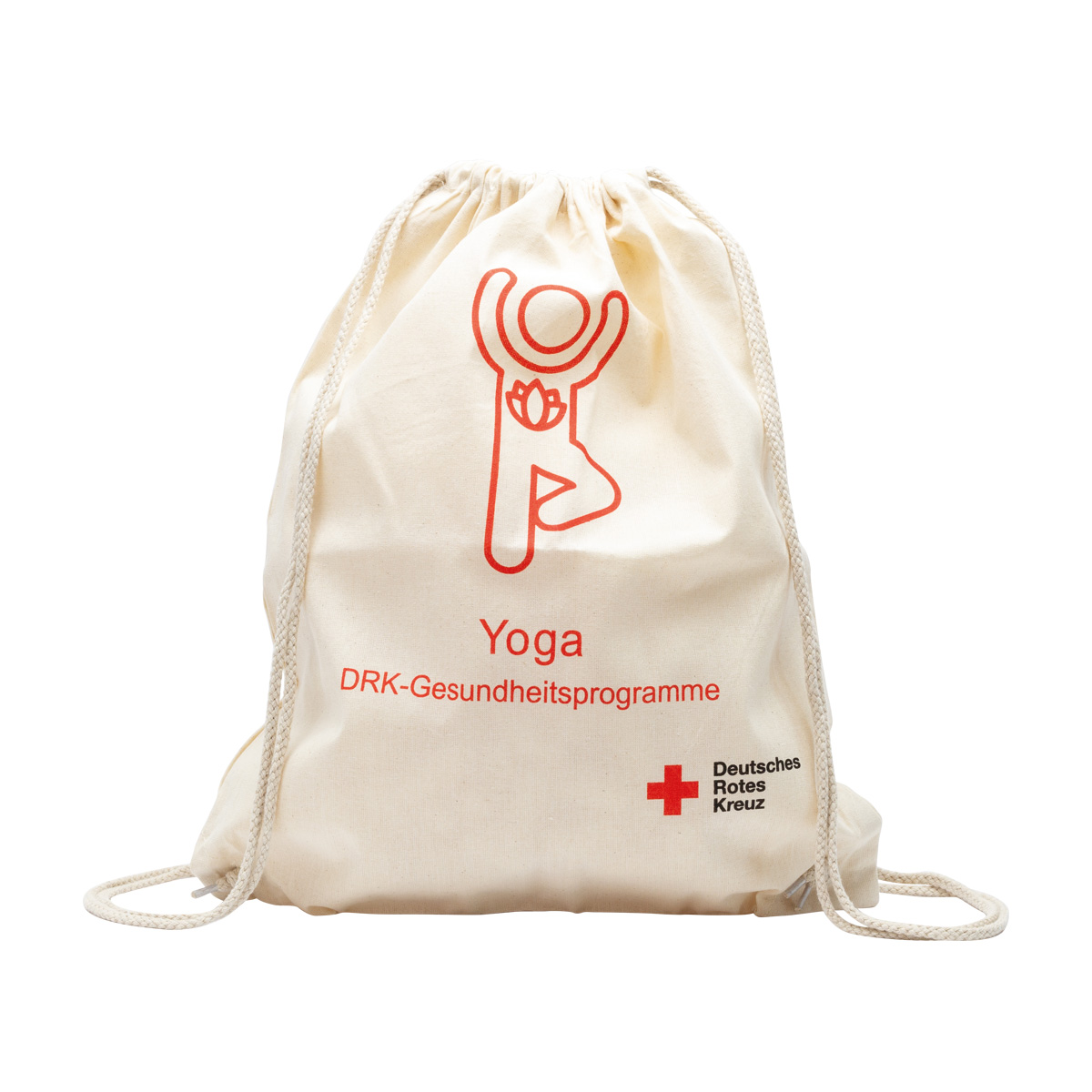 Baumwollrucksack DRK-Gesundheitsprogramme mit VE = 10 Stück
