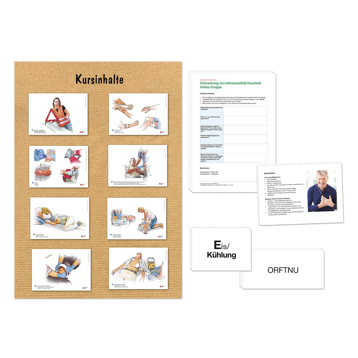 Zubehörpaket zum Basispaket Rotkreuzkurse VE = 1 Stück