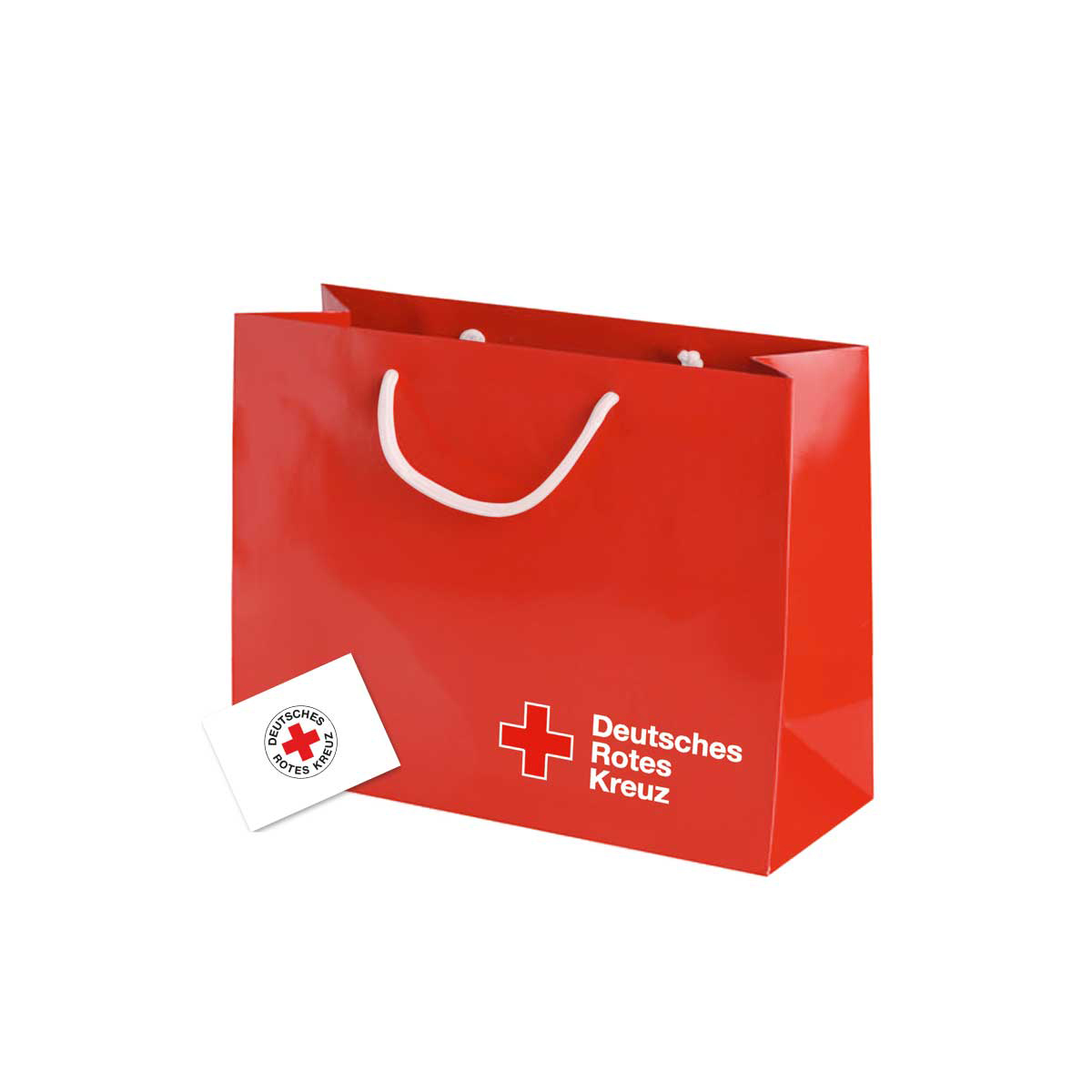 DRK-Geschenktüte mit Rot VE = 10 Stück
