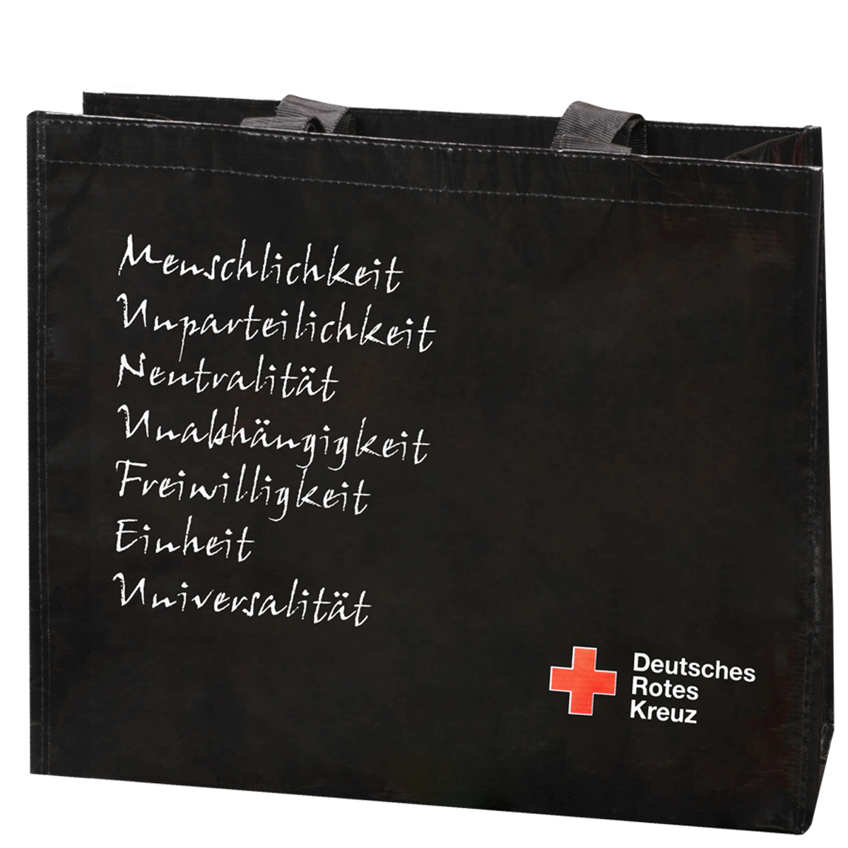 Tragetasche "Henry Dunant" aus recyceltem Material mit VE = 10 Stück