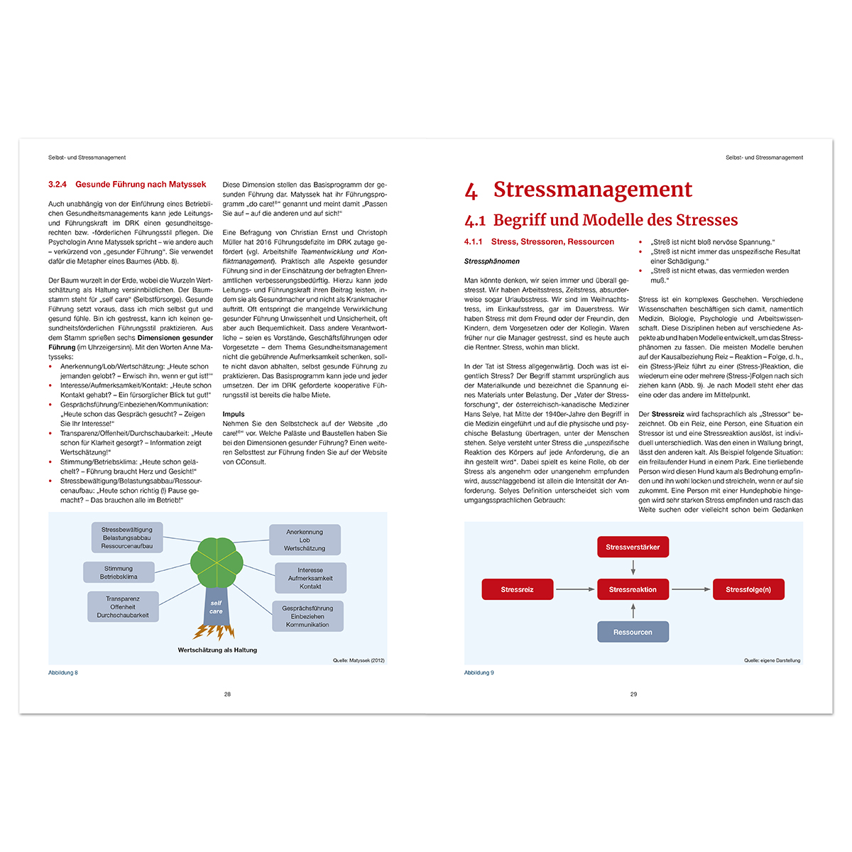 Arbeitshilfe Selbst- und Stressmanagement mit  VE = 5 Stück