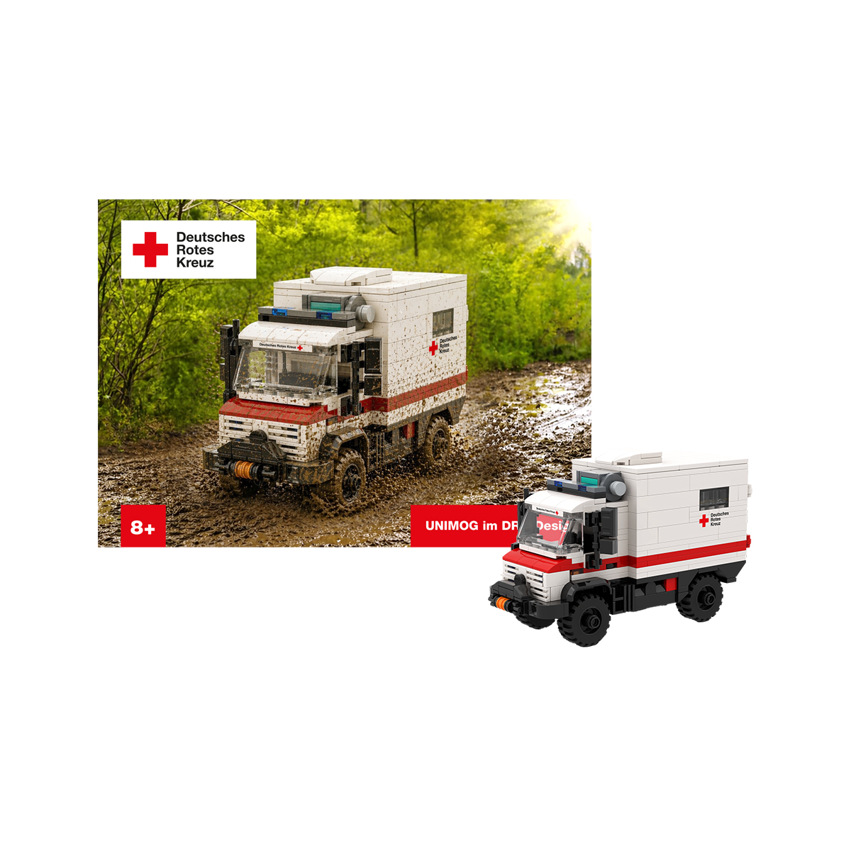 lego, truck, ambulance, medizin, rotes kreuz