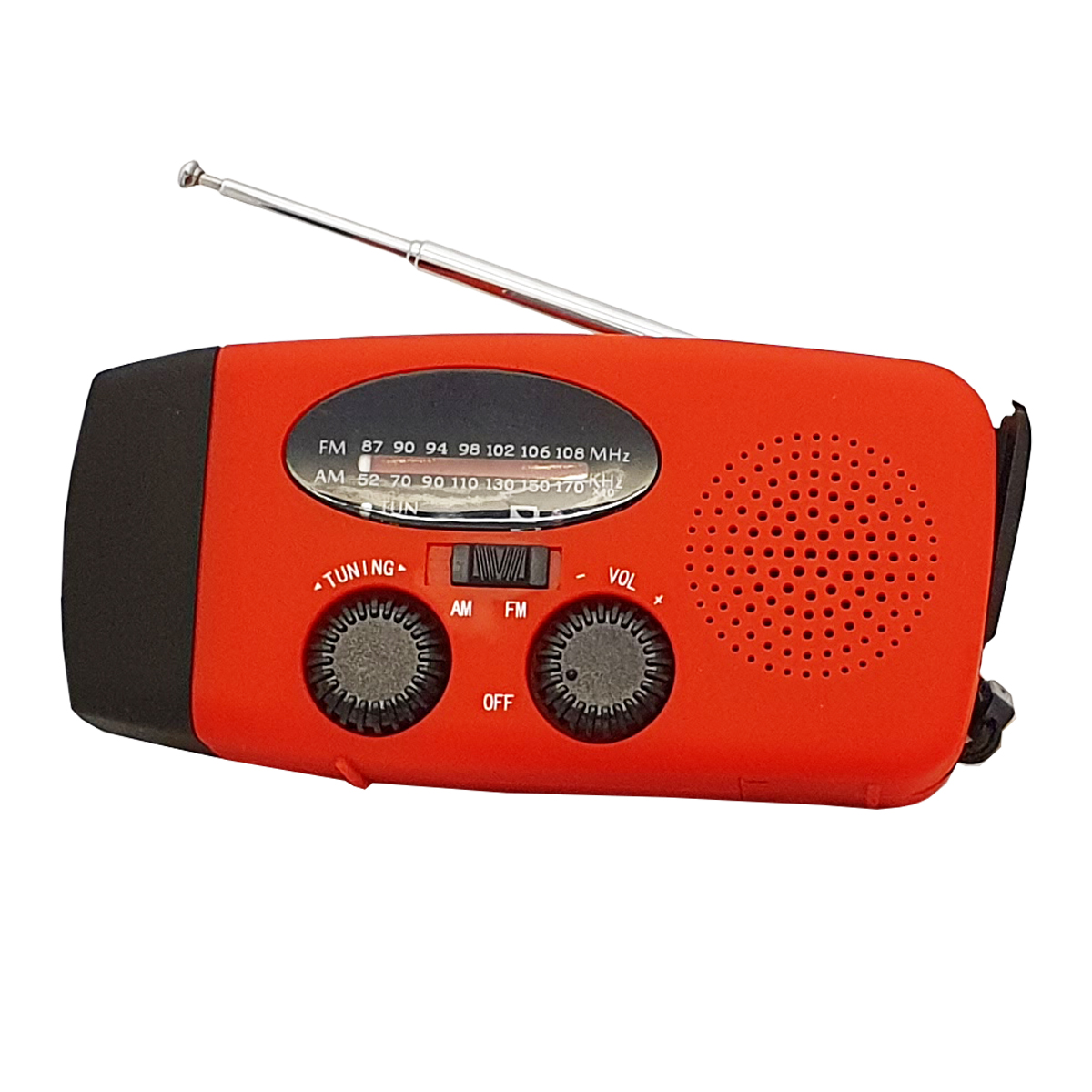 Survival-Kurbelradio mit VE = 1 Stück