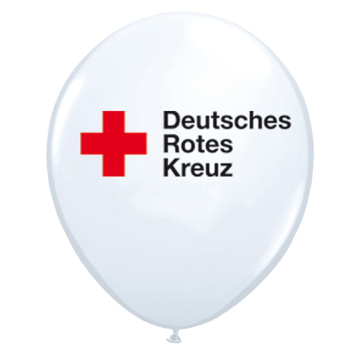 Luftballons mit Logo, weiß, VE = 100 Stück Luftballons mit Logo, weiß, VE = 100 Stück