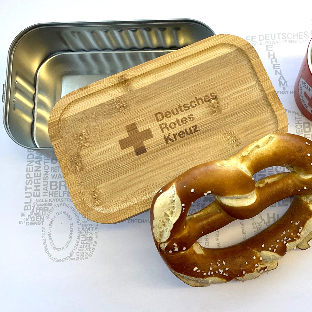 Lunchbox mit Bambusdeckel