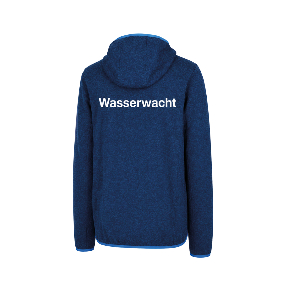 Hoodie, Kapuzenpullover, Wasserwacht, Blau, Fleckenmuster