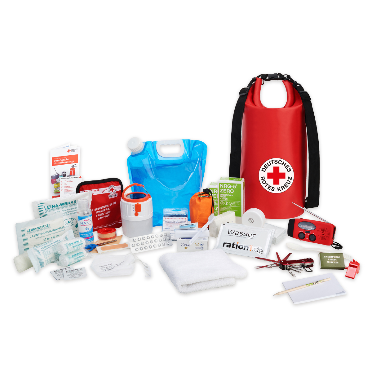 DRK 48h-Notfallvorsorge Paket mit 4 Modulen