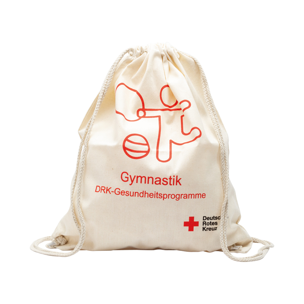 Baumwollrucksack DRK-Gesundheitsprogramme mit VE = 10 Stück