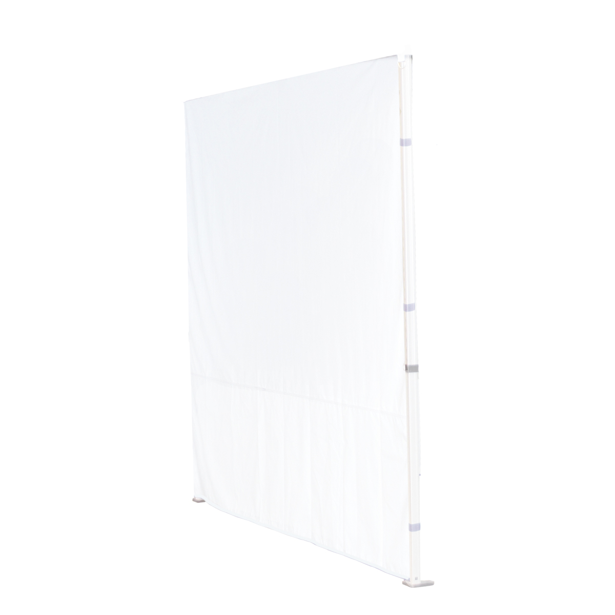 Seitenwand für Faltzelt 3 x 4 mit5 m, Farbe: Weiß