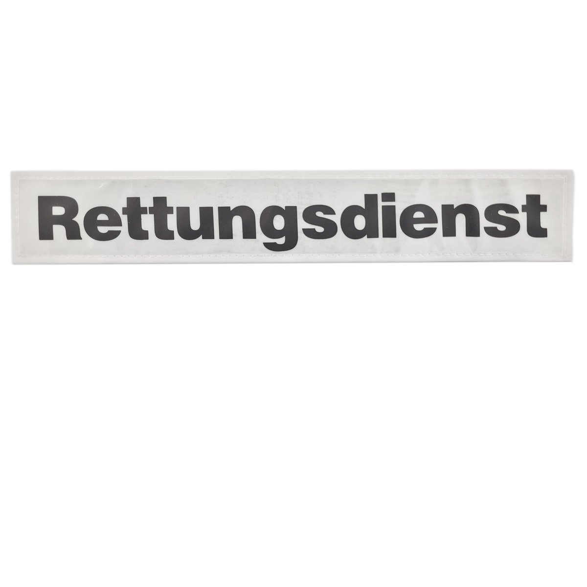 Reflektierendes Rückenschild, weiß, Rettungsdienst Reflektierendes Rückenschild mit weiß, Rettungsdienst