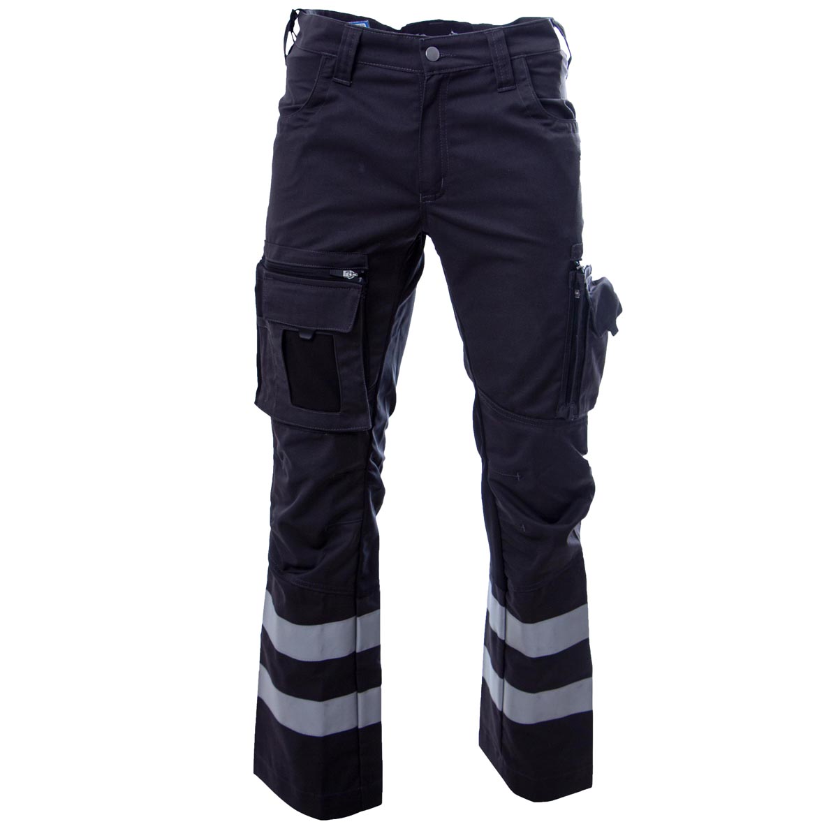Hüsler Einsatzhose Ready S mit Farbe: grau/schwarz