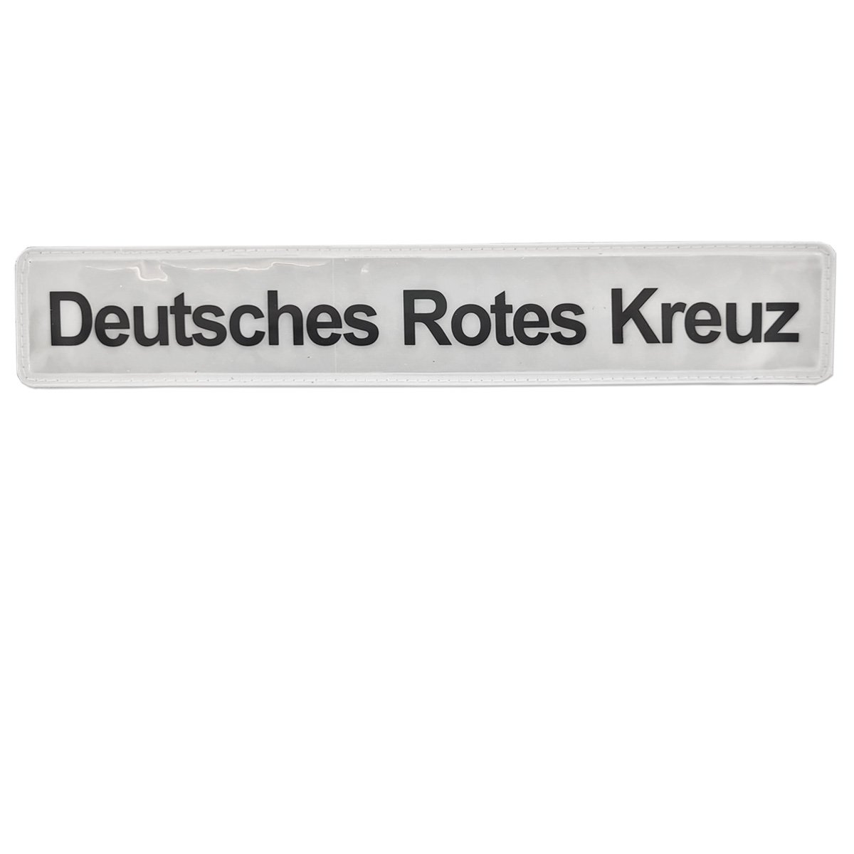 Reflektierendes Rückenschild, weiß, Deutsches Rotes Kreuz Reflektierendes Rückenschild mit weiß, Deutsches Rotes Kreuz
