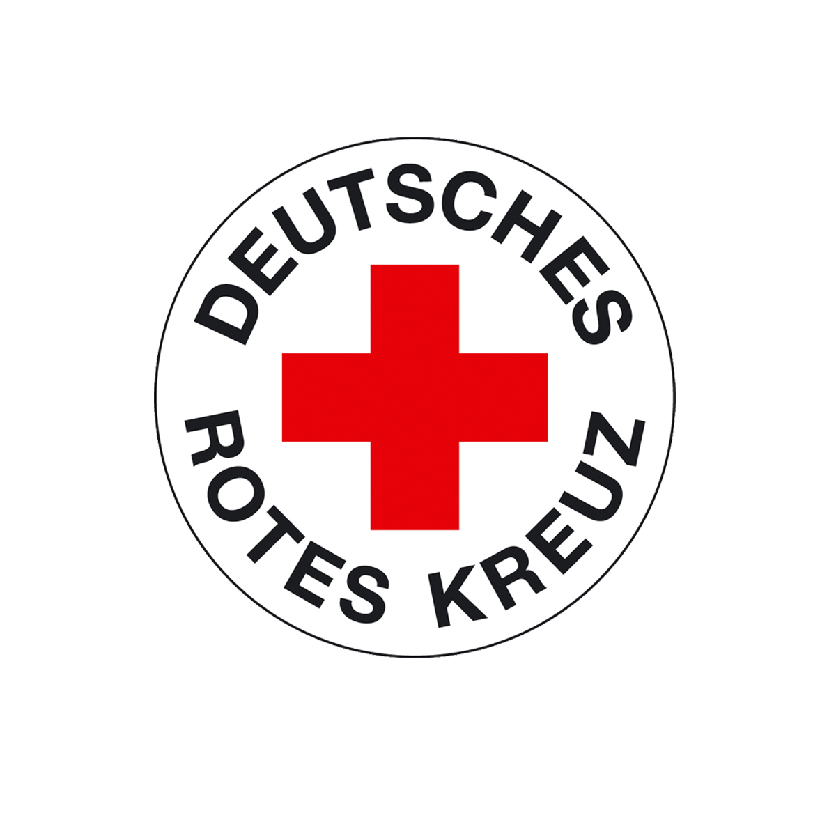 DRK-Rundlogo Aufkleber mit 60 cm