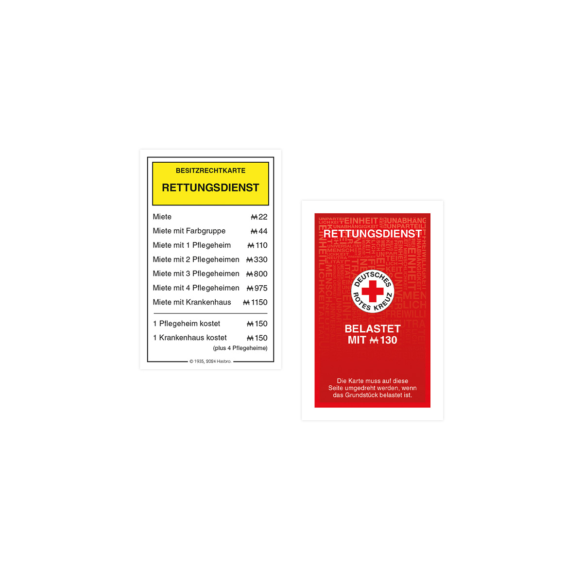 MONOPOLY Rotkreuz-Edition
